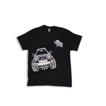 Yota Gang Graphic Tee - Black & White